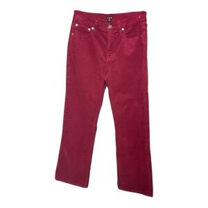 J. Crew High Rise Slim Demi Boot Pant in Corduroy 28